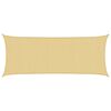 vidaXL Sun Shade Sail Sand 16.4x6.6' 100% Polyester Oxford
