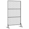 vidaXL Privacy Screen Grey Steel