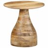 vidaXL Side Table Mango wood tones Solid mango wood Small Durable