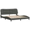 vidaXL Bed Frame Dark Grey