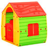 vidaXL Playhouse Red, Green, Yellow 100% PP (polypropylene) UV-resistant