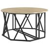 vidaXL Coffee Table Sonoma oak 31.5" x 31.5" x 16.5