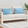 vidaXL Patio Pillows 2 pcs 23.6x15.7" Light Blue