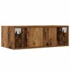 vidaXL TV Cabinet Old wood Engineered wood 29.5 in x 14.0 in x 9.8 in
