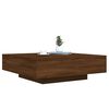 vidaXL Coffee Table Brown oak Engineered wood Durable Coffee Table