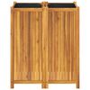 vidaXL Garden Planter Natural Wood Solid Acacia Wood Large Durable