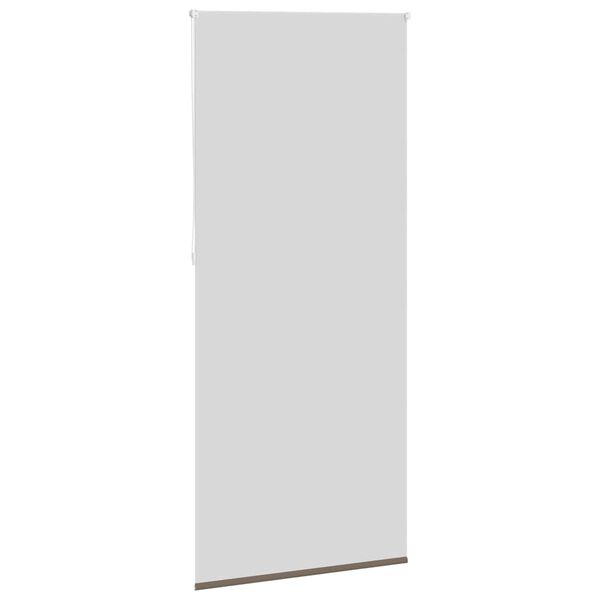 vidaXL Black Out Roller Blinds Coffee Polyester, Aluminum, PVC