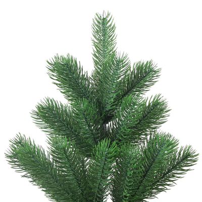 vidaXL Nordmann Fir Artificial Christmas Tree Green 6 ft