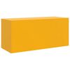 vidaXL TV Cabinet Mustard Yellow Cold-rolled Steel TV Cabinet