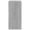 vidaXL Wardrobe Grey Sonoma Engineered wood Compact Wardrobe