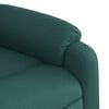 vidaXL Stand Up Massage Recliner Chair Dark green