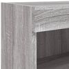 vidaXL TV Cabinet Gray Sonoma Engineered wood Compact