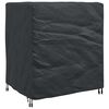 vidaXL Furniture Cover Plain Black 45.67 x 39.37 x 47.24 in 600D