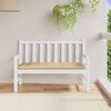 vidaXL Garden Bench Cushion Melange beige 100% polyester