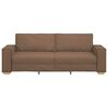 vidaXL Sofa Brown 86.61 x 30.71 x 33.07 in Fabric