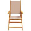 vidaXL Garden Chair Set of 4 Taupe