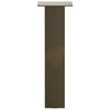 vidaXL Coffee Table Leg Natural steel Powder-coated steel Small