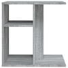 vidaXL Side Table Grey Sonoma Engineered wood 19.7x11.8x19.7 in