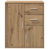 vidaXL Sideboard Artisan Oak 23.62 x 12.20 x 27.56 in Engineered Wood