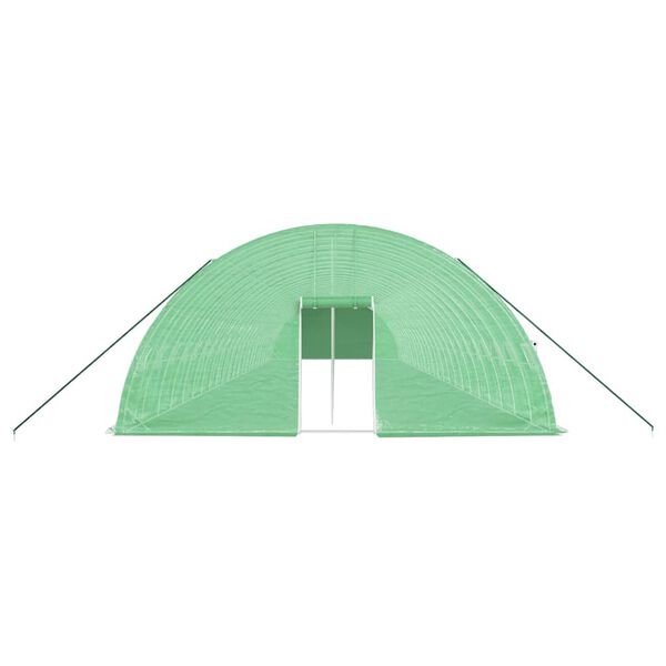 vidaXL Greenhouse Green Polyethylene (PE) Large UV-resistant materials