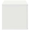 vidaXL Storage Cabinet 2 pcs White 40.55 x 16.14 x 15.75 in