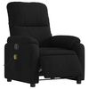 vidaXL Electric Massage Recliner Chair Black