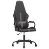 vidaXL Gaming Chair Black and Grey Faux leather, metal, plywood, foam