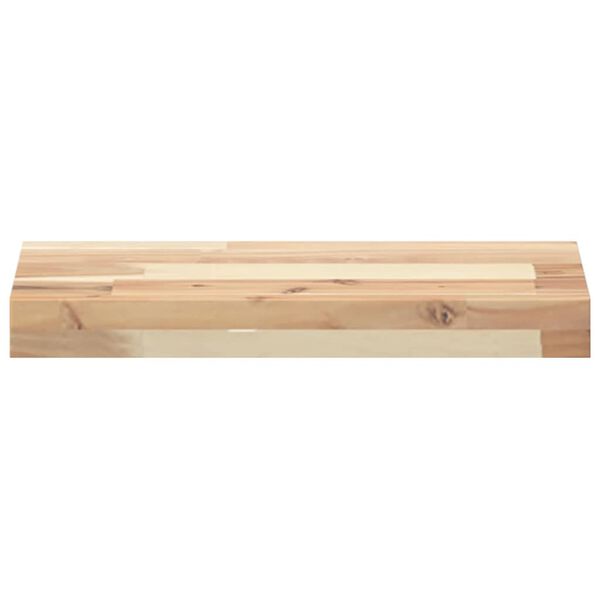 vidaXL Table Top Natural Wood Solid Acacia Wood 15.8 x 7.9 x 1.6 in
