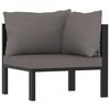 vidaXL Garden Lounge Set Anthracite, Dark gray