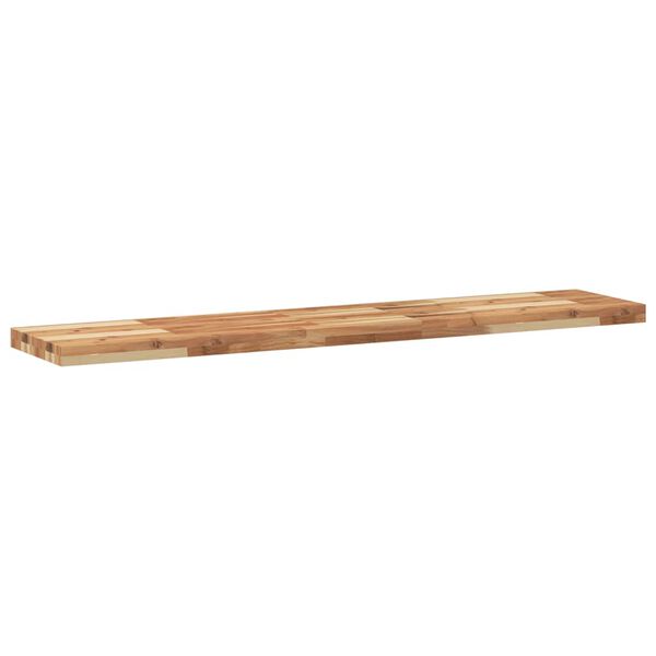 vidaXL Floating Shelf Oil Finished Natural Wood Solid Acacia Wood Large