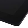 vidaXL Table Top Black Tempered glass 31.5 x 31.5 in