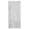vidaXL Insect Curtain Light and Dark Grey 35.4x86.6" Chenille