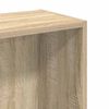vidaXL Bookshelf Sonoma oak Engineered wood Compact Bookshelf