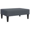vidaXL Sofa Set Dark Grey Velvet (100% polyester), wood, plastic