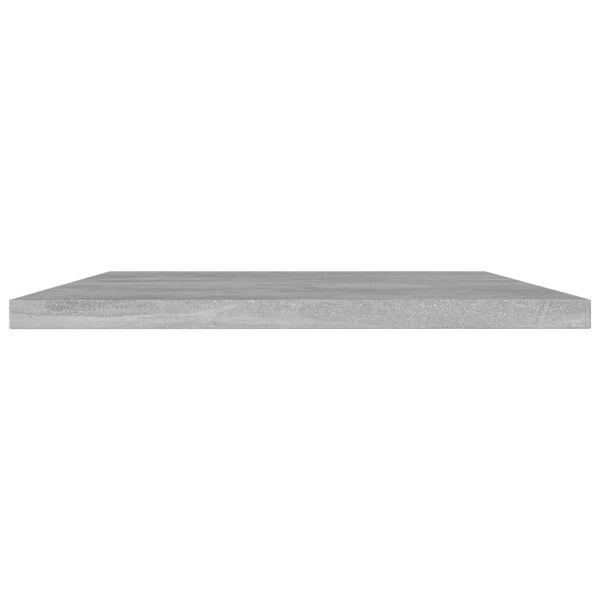 vidaXL Shelf Set of 8 Concrete grey Engineered wood 23.6 x 15.7 in