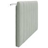 vidaXL Headboard Cushion Light grey Velvet, Foam 60 in wide