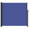 vidaXL Retractable Side Awning Blue