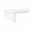 vidaXL Monitor Stand White 39.4x10.6x3.9" Engineered Wood