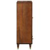 vidaXL Highboard Brown 23.62 x 12.99 x 39.37 in Solid Mango Wood