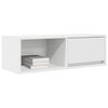 vidaXL TV Cabinet Set of 2 White Engineered wood 31.5 x 12.2 x 10.0 in