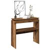 vidaXL Console Table Old wood Engineered wood Console Table Rectangular