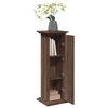 vidaXL Display Stand Brown Oak Engineered Wood Display Stand Square