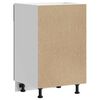vidaXL Kitchen Base Cabinet Brown oak Engineered wood Medium
