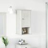 vidaXL Bathroom Cabinet with Shelf VIGO White and Antique White