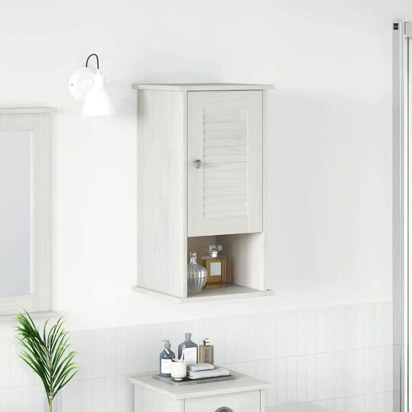 vidaXL Bathroom Cabinet with Shelf VIGO White and Antique White