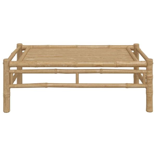 vidaXL Garden Coffee Table Natural finish bamboo Bamboo Medium Durable
