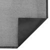 vidaXL Doormat Grey Polypropylene and PVC 23.6 x 35.4 in Doormat