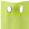 vidaXL Voile Curtains with Grommets 2 pcs Apple Green 55.1x68.9"