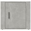 vidaXL Bedside Cabinet Concrete Grey Engineered Wood Medium
