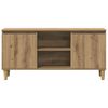 vidaXL TV Cabinet Artisan oak Engineered wood 40.2 x 13.8 x 19.7 in